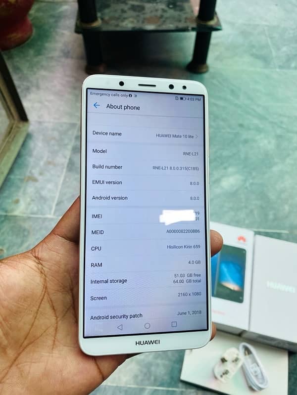 Huawei Mate 10lite (4gb/64gb)urgent Sale. 0/3/0/6/4/3/9/8/4/3/0 5