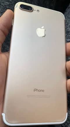 100% health 10/10 iphone 7+ pta approved 128gb