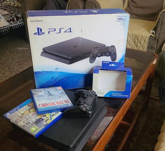 PS4 Slim 500GB 0