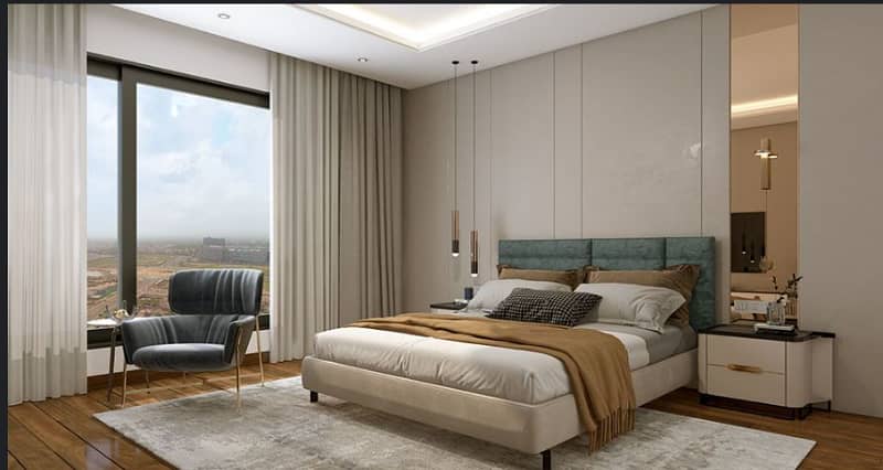 1 Bed Apartment For Sale In Union Luxury Apartment Etihad Town. 6