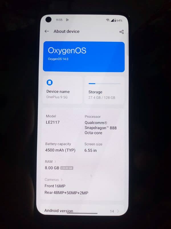 One Plus 9 Urgent Sell 4