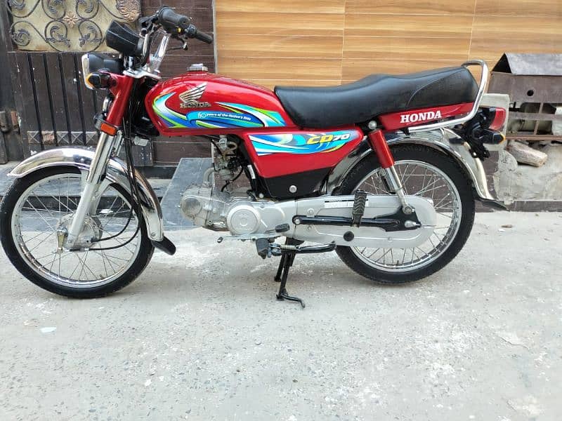 Honda 70 model 2024 applied for 0