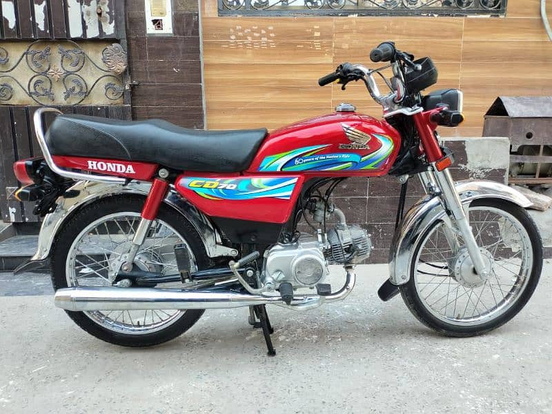 Honda 70 model 2024 applied for 1