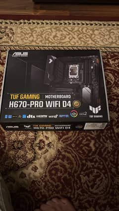 asus tuf h670 wife d4 for 14gen