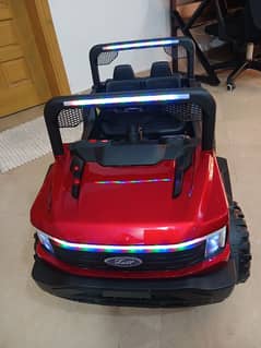 Electric jeep with complete accessories