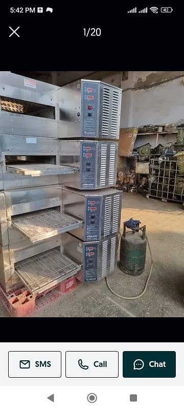 pizza oven imported peti pack complete  setups dough mixer conveyora 6