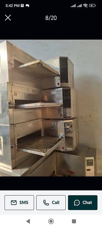 pizza oven imported peti pack complete  setups dough mixer conveyora 8