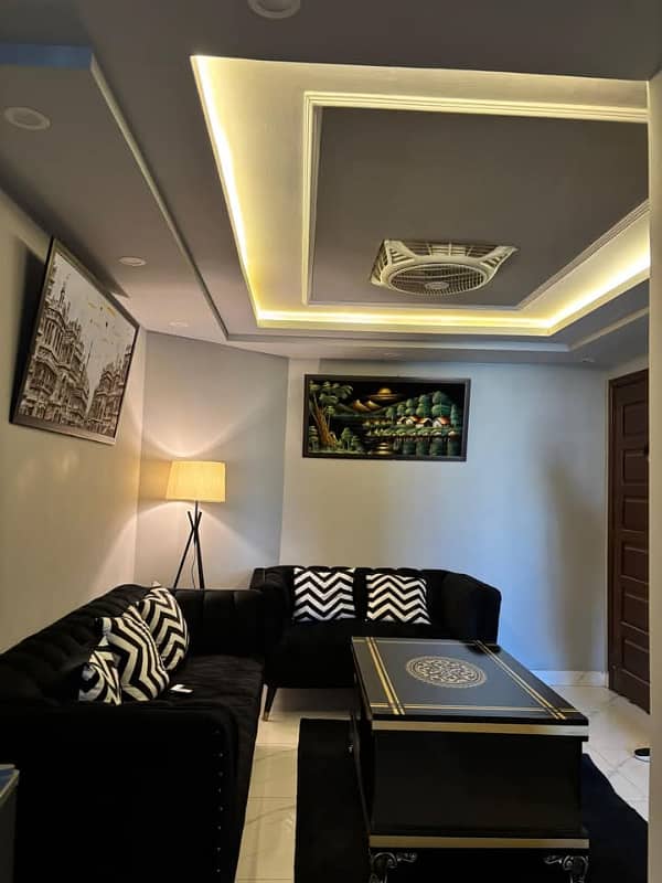 1 bed brand new luxury fully furnished apartment available for Rent 4