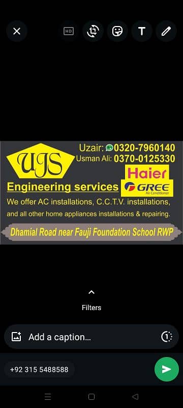 AC technician or helpers ki zarurt hy r helpers ki contact 03207960140 0