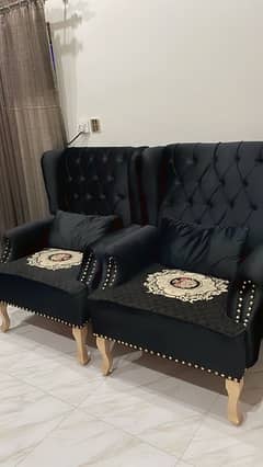 new 2 bed room chairs and 2 seater sofa urgent sale