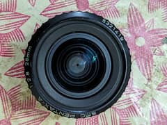 Pentax 28mm lens with micro 4/3 adapter