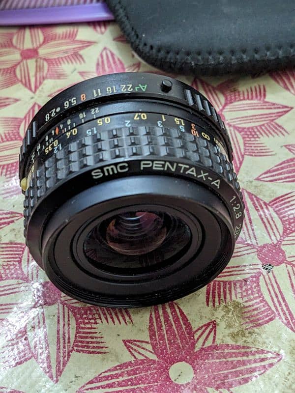 Pentax 28mm lens with micro 4/3 adapter 1