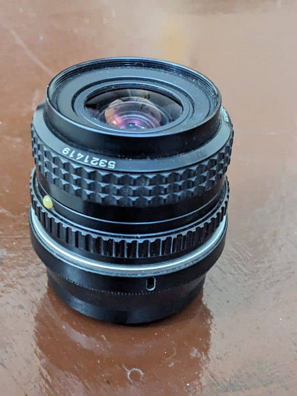 Pentax 28mm lens with micro 4/3 adapter 4