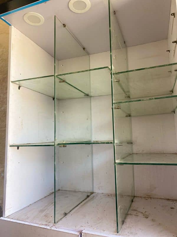 showcase shelves for pharmacy departmental stores or home uses 2