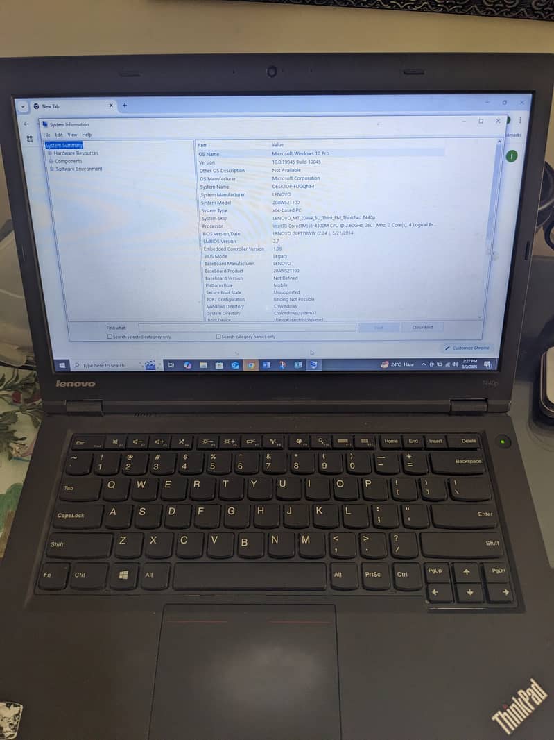 Lenovo T440 core i5 4th generation 1