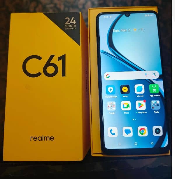 Realme C61 in awesome condition 0