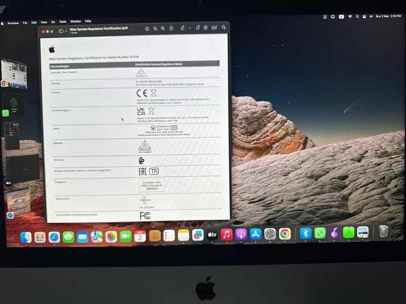 IMac end 2017 , 1TB excellent condition 10