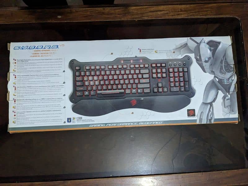 Cyborg v5 BackLight Gaming keyboard 3