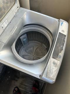 Haier Fully Automatic Washing Machine.