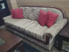 Shesham wood sofa set (3+1+1) for sale