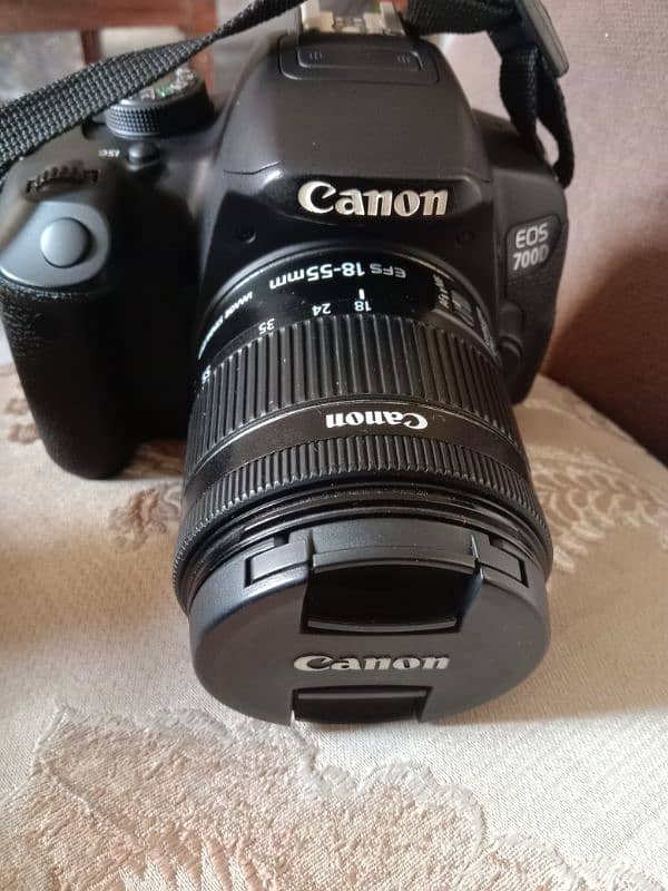 Canon 700D with STM lens 18.55 3