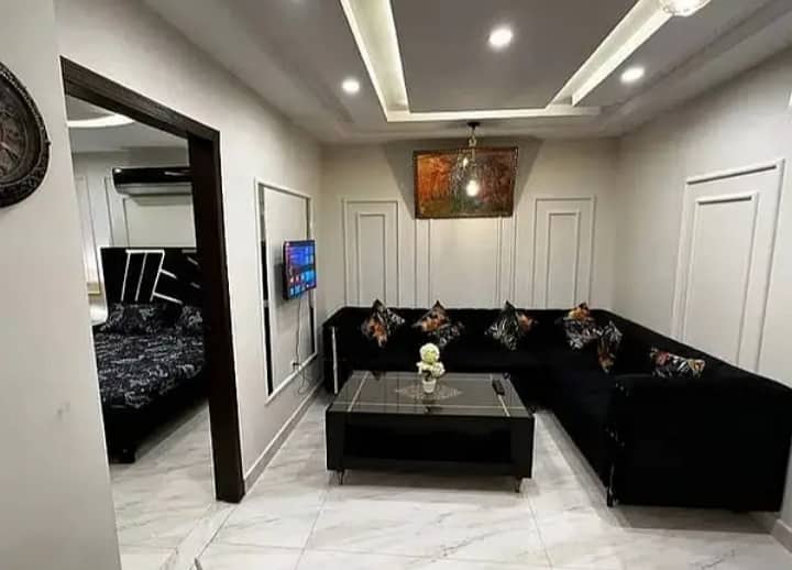 One bed apartment available for rent in bahria town lahore 5