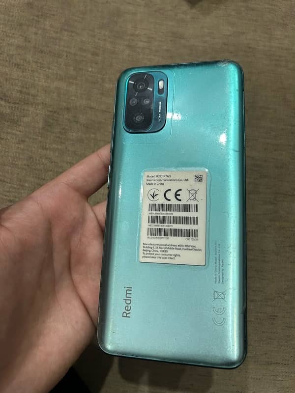 redmi note 10 with box 6/128 2