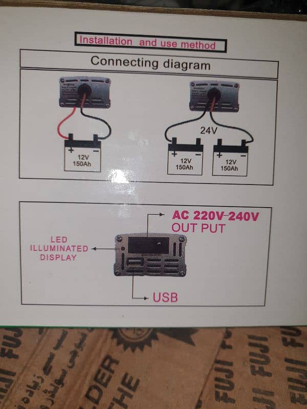 Enova 12V DC To AC 220v invertor 1