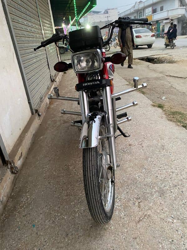 honda 125 2023 Islamabad restriction 1