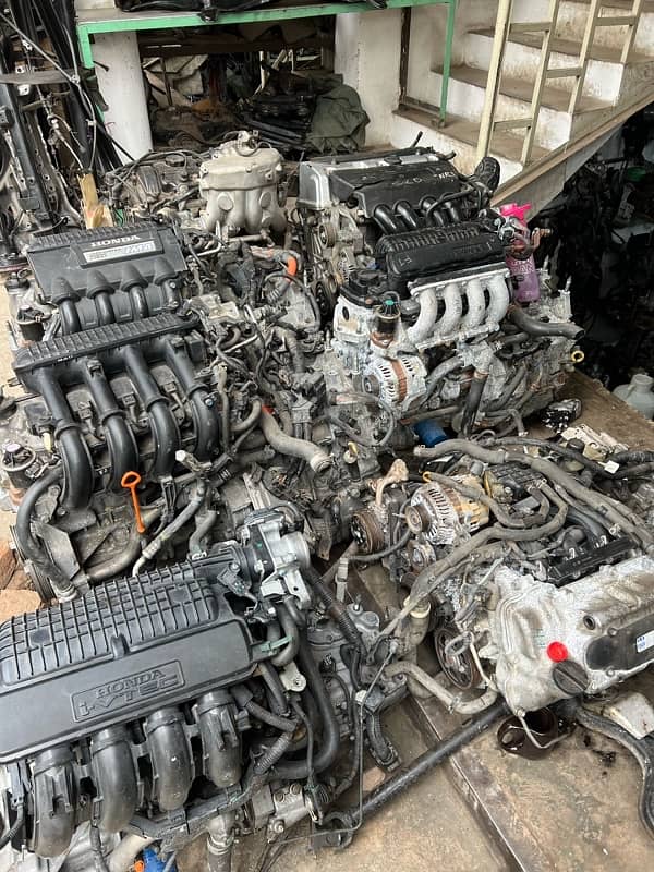 All kinds of cars engine and body parts available 0