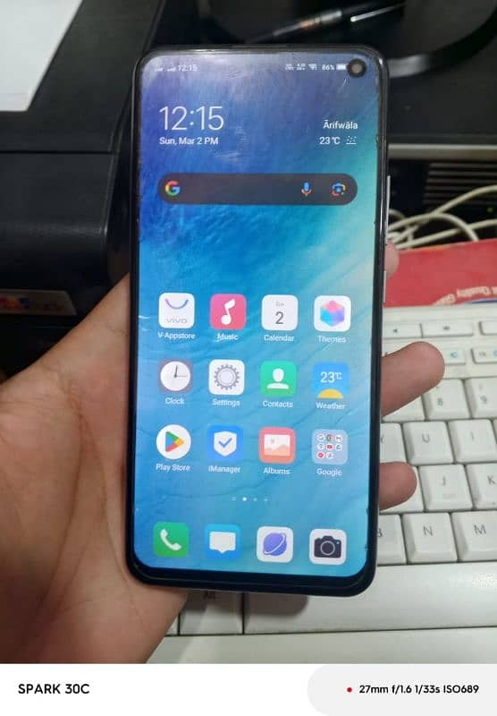 vivo v17 8gb 256gb with box 3