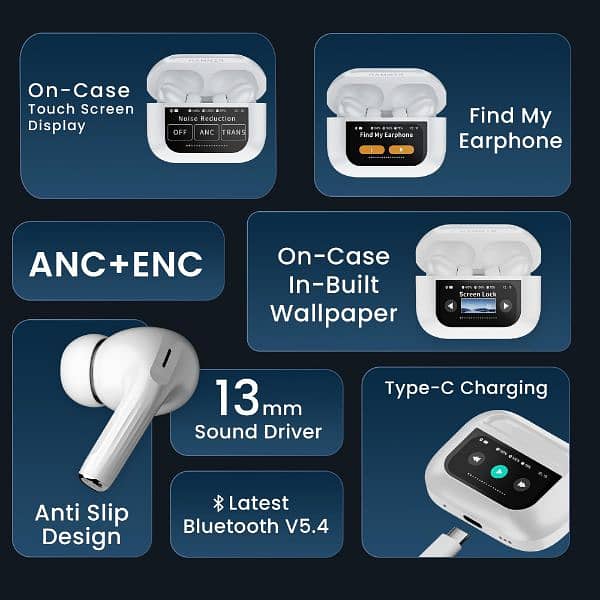 AVATAR- ANC SCREEN TOUCH CONTROL EARBUDS 7
