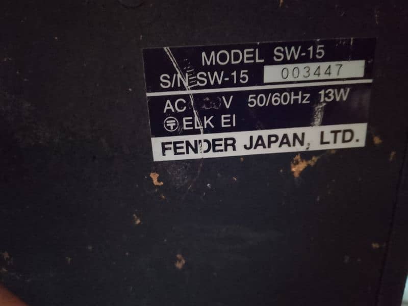 fender amp made in Japan 2