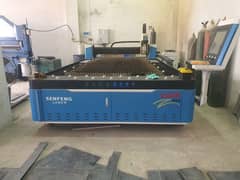 Senfeng 3015G Fiber Laser Cutting Machine with 10ft Bending Press