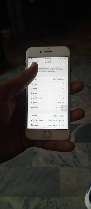 iphone 7 bypass 128GB Rose Gold 03072965864 Exchange possible 6