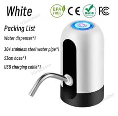 Automatic Rechargeable Water Dispenser Pump PH: 03290570110