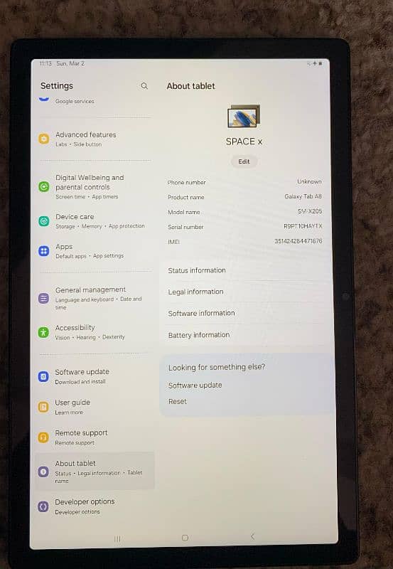 Samsung Tab A8 32 GB 1