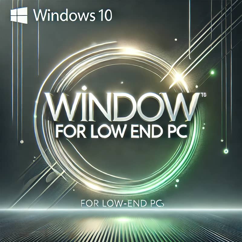 Window 10 Best Optimized Window For Low End Pc 2