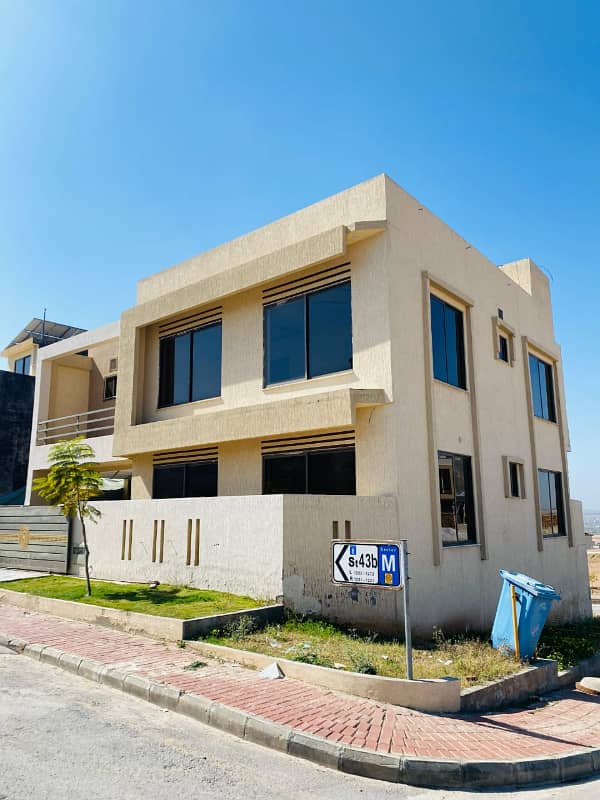 9.5 Marala Slightly Used Brand New Condition Corner House For Rent Bahria Town 0