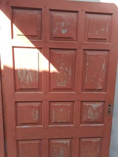 pure wooden door