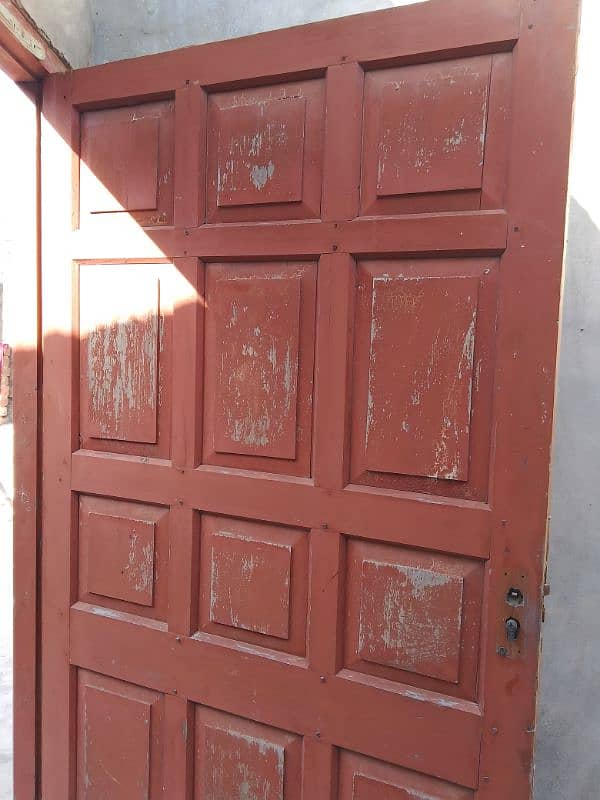 pure wooden door 1