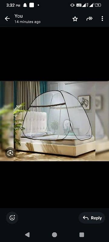 Double bed Mosquito net and Single bed 3