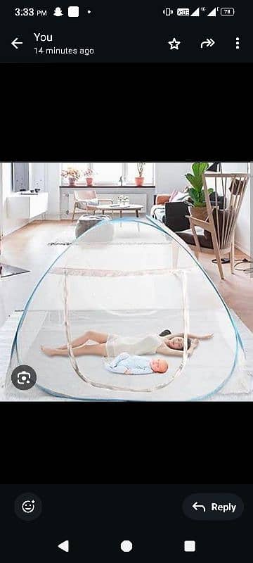 Double bed Mosquito net and Single bed 5