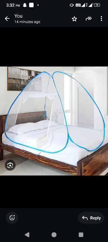 Double bed Mosquito net and Single bed 6