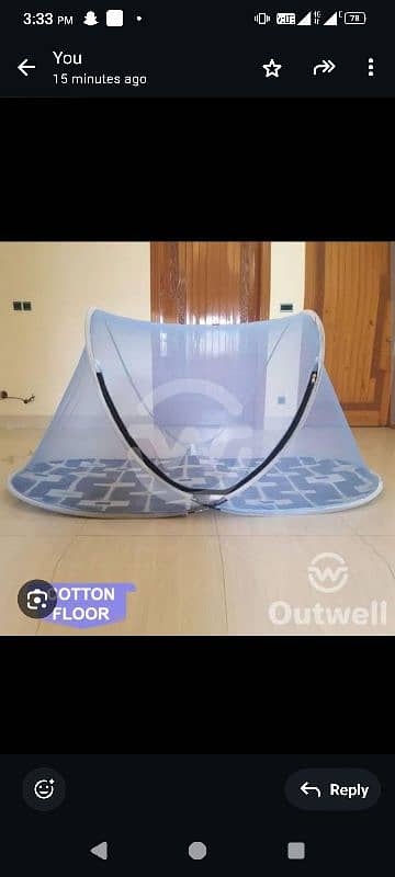 Double bed Mosquito net and Single bed 9