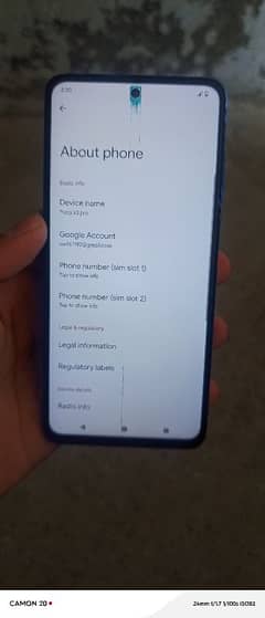 Poco x3 pro  8 Ram 128 rom