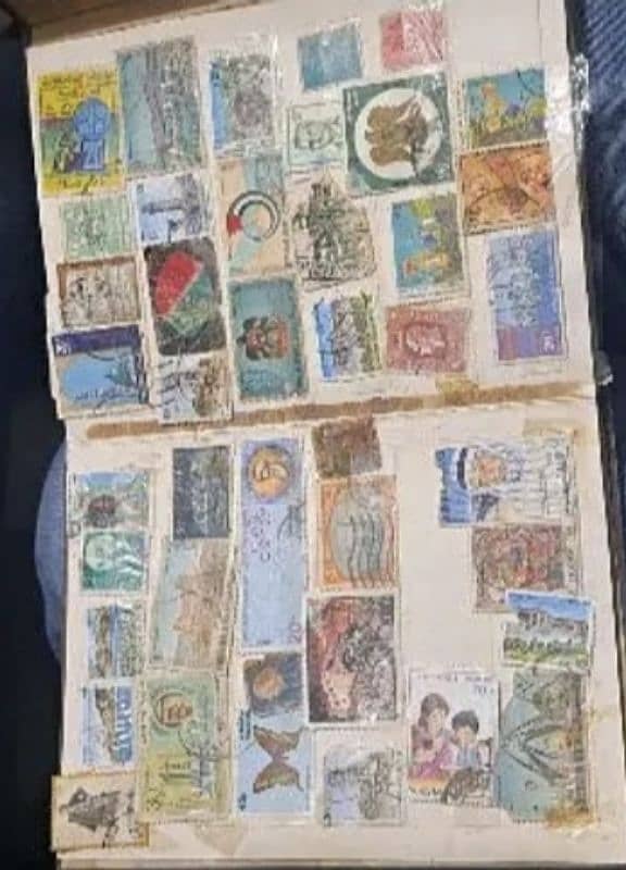 old rare different countries postal tickets 7