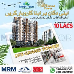 Shops Available 4 Years Installment in North Town Residency Phase 1