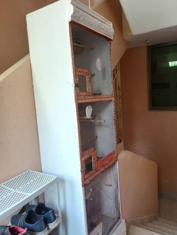 3 portion birds cage for sale 3