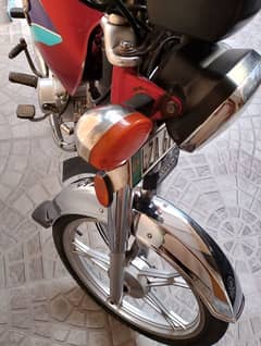 Honda cd70 2004 with alloy rim